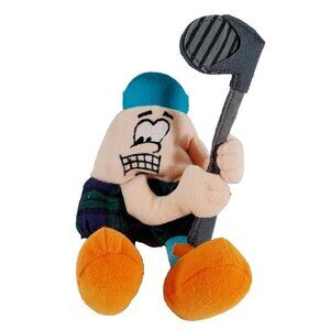 Vintage SILLY SLAMMERS MULLIGAN GOLF BEAN BAG PLUSH -1998 Sound Not  Working #35